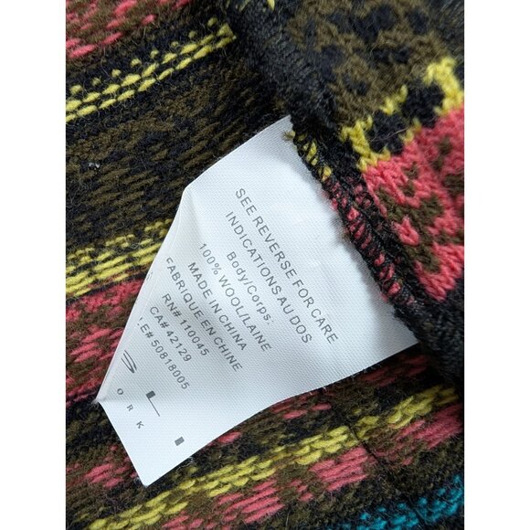 IISLI Jacket Blazer Women's Size 4  100% Wool  Nordic style x long sleeve - Picture 11 of 16